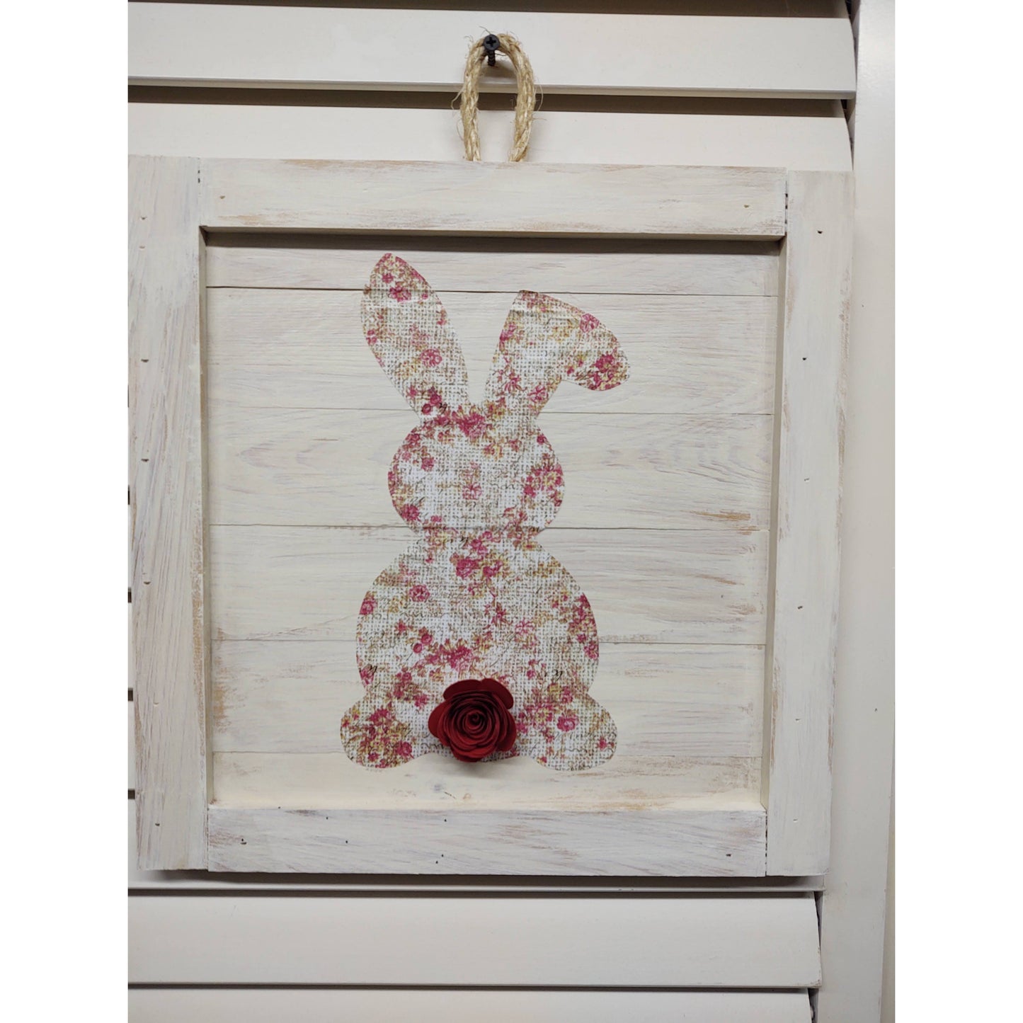 Wooden Chic Le Bunny Home Decor